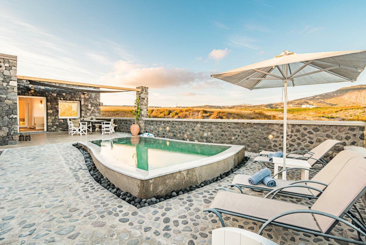 Klimata House - Private Jacuzzi Pool & Bbq Villa Vlychada Екстер'єр фото