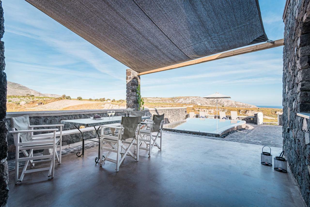 Klimata House - Private Jacuzzi Pool & Bbq Villa Vlychada Екстер'єр фото