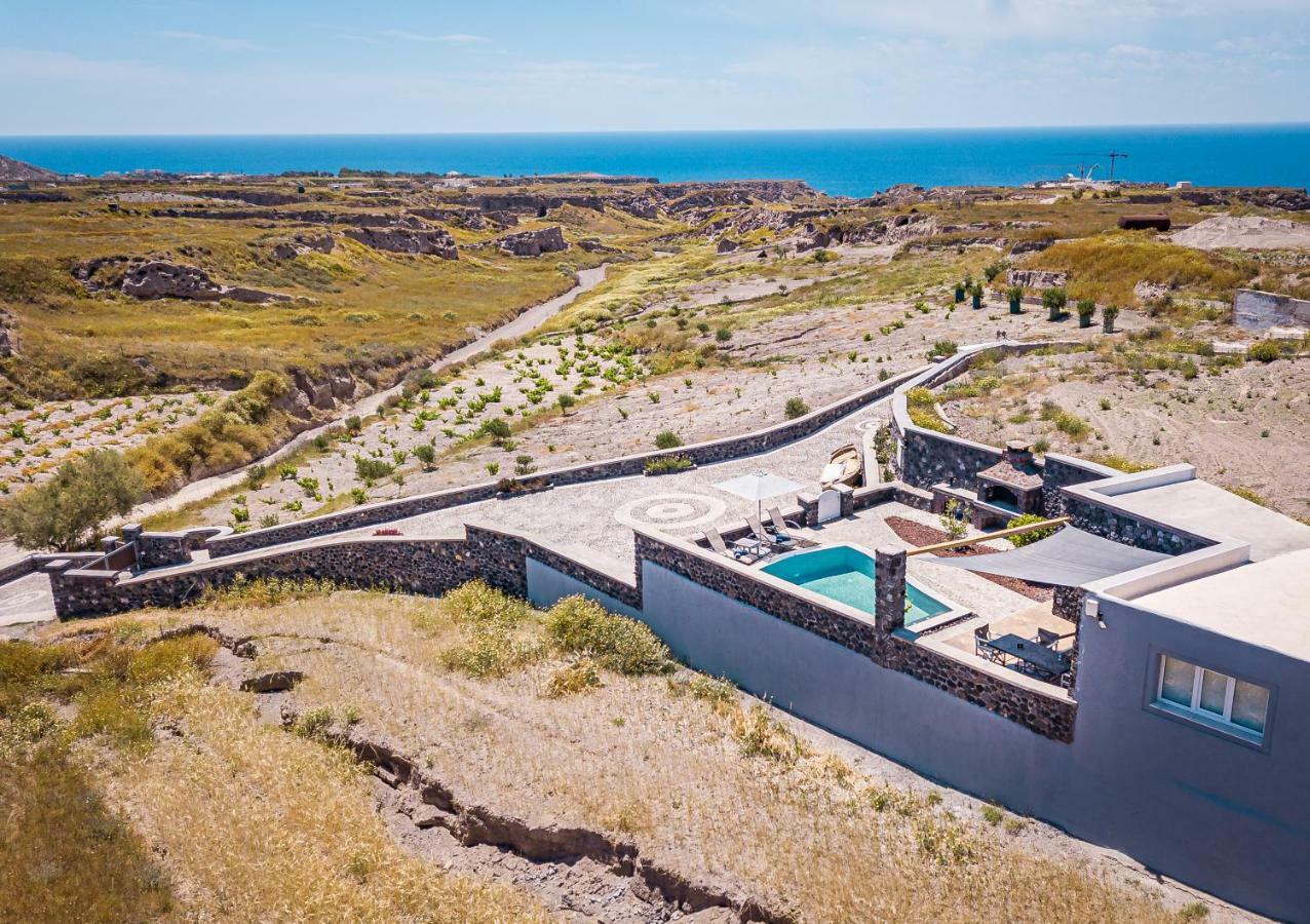 Klimata House - Private Jacuzzi Pool & Bbq Villa Vlychada Екстер'єр фото