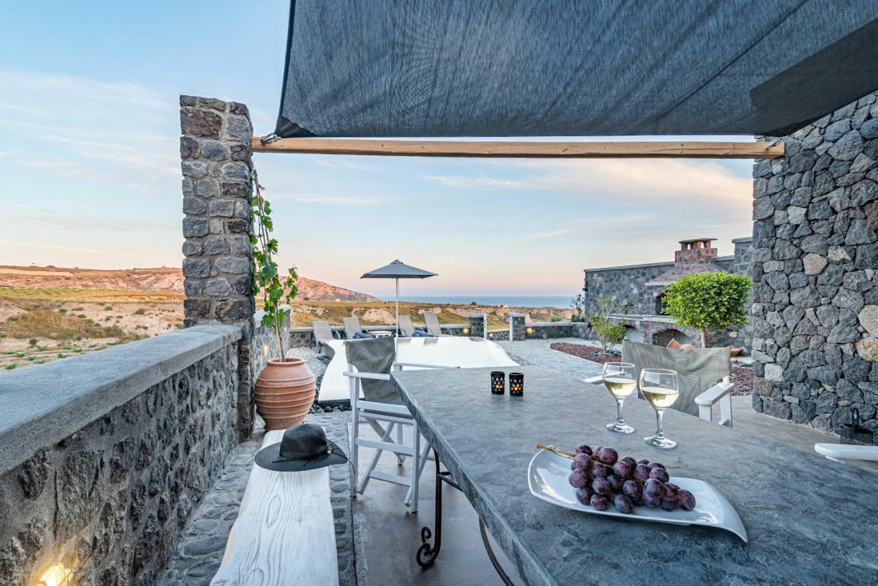 Klimata House - Private Jacuzzi Pool & Bbq Villa Vlychada Екстер'єр фото